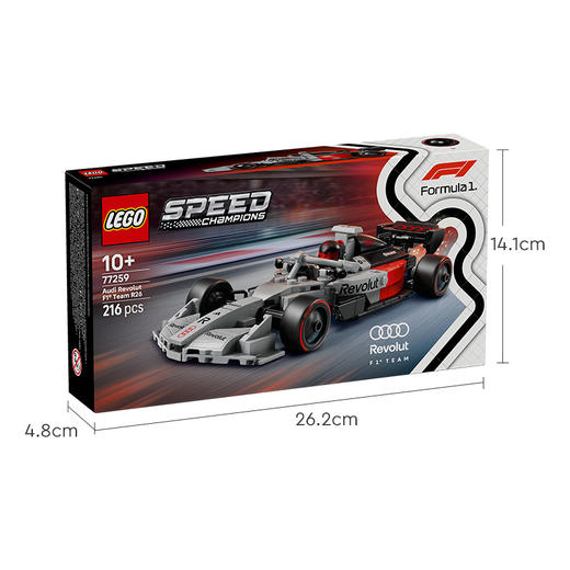 乐高LEGO 奥迪F1® 车队 R26 赛车LEGC77259 商品图6