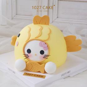 1027CAKE | 星座蛋糕 双鱼座 HelloKitty 款式 2
