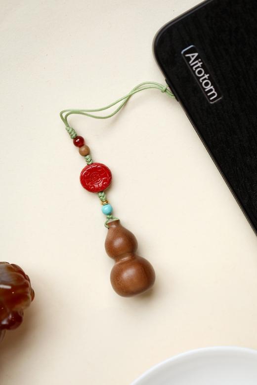 老山檀香|福禄钥匙扣挂件 商品图1