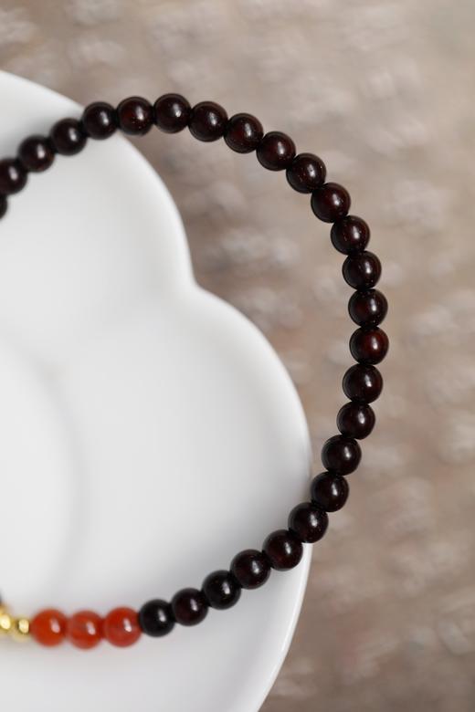 紫檀-金丝楠木【景诺】4mm 38颗6mm 24颗 商品图6