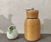 XJPY68-1 竹丝精编带盖小胖保温杯 商品缩略图0