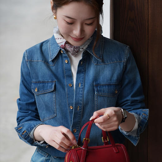 【预售7天】良木礼牛仔衬衫（3186） 商品图1