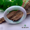 派瑞翡翠 翡翠手镯 糯种 绿色 飘花 商品缩略图0