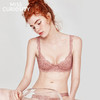好奇蜜斯蕾丝法式内衣女夏季薄款大胸显小胸超防下垂文胸套装胸罩 巴尔沙 商品缩略图0