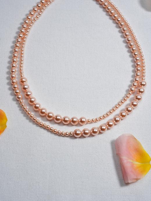 订购6周到｜Naoko Ogawa-Imperfect-独家款 不间断 珍珠 项链（格拉斯晨雾玫瑰）［日本设计师］ 商品图4