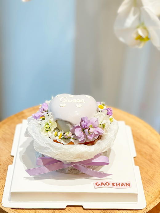 爱心巴斯克蛋糕 商品图0