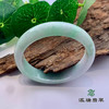 派瑞翡翠 翡翠手镯 糯种 绿色 飘花 商品缩略图1