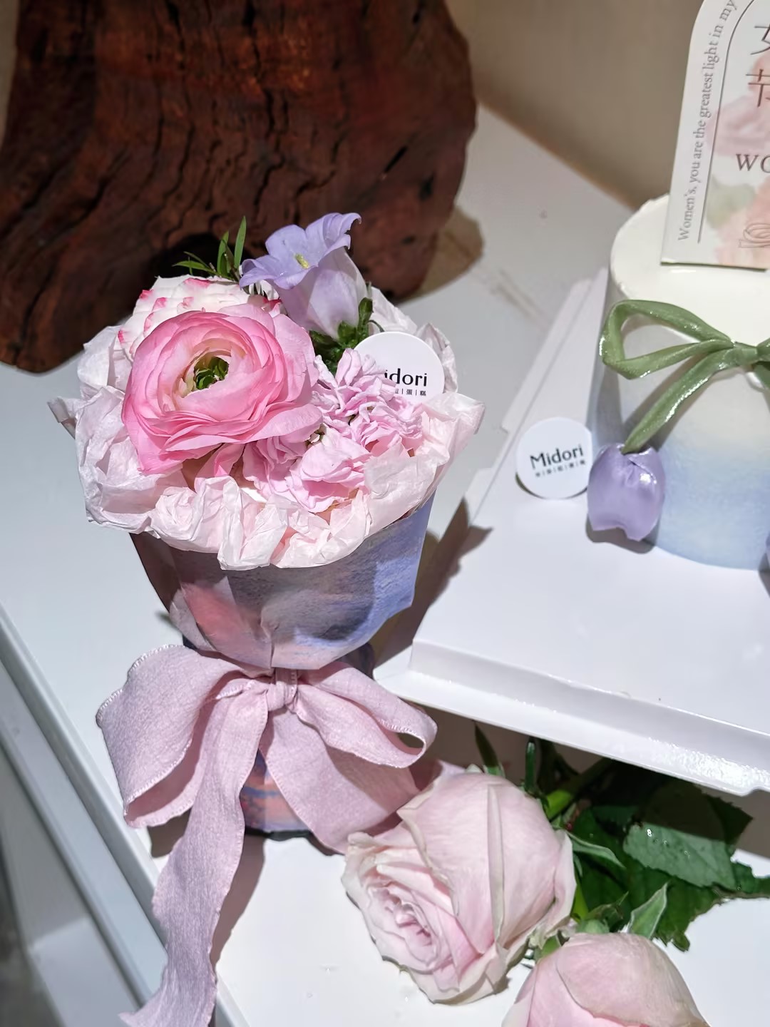 杯中绮园 | 蛋糕花束 女神节新品