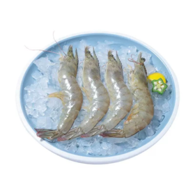 鲜美来厄瓜多尔大虾1.5kg（30-40规格，南美白虾原装进口盐冻大虾，烧烤、香辣、白灼等）