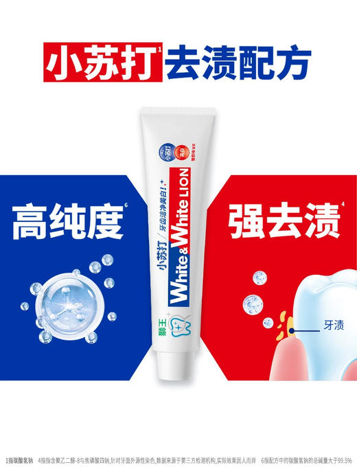 狮王小苏打元气美白牙膏（葡萄柚） 商品图6