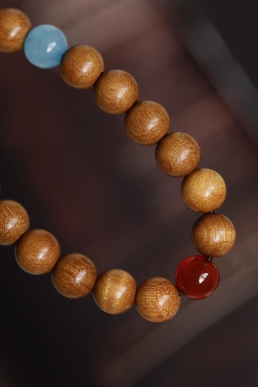 紫檀-金丝楠木【景诺】4mm 38颗6mm 24颗 商品图8