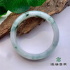 派瑞翡翠 翡翠手镯 糯种 绿色 飘花 商品缩略图1