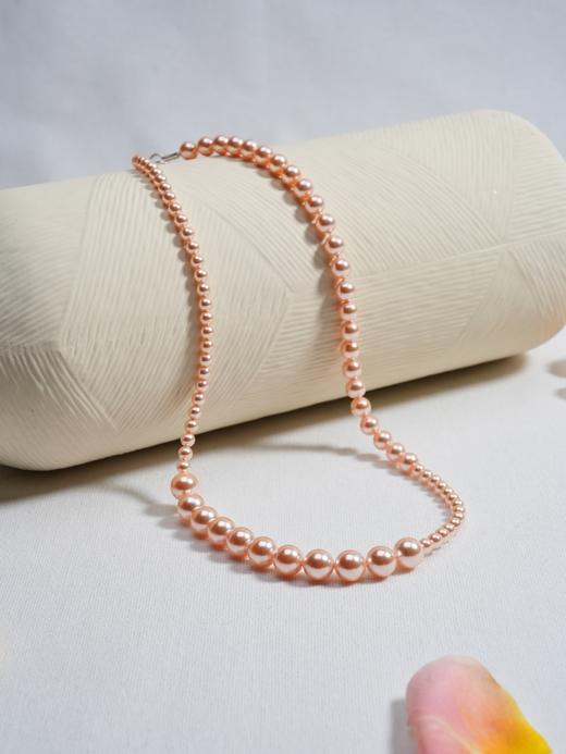 订购6周到｜Naoko Ogawa-Imperfect-独家款 不间断 珍珠 项链（格拉斯晨雾玫瑰）［日本设计师］ 商品图0