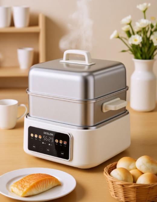 德世朗DDQ-HG128多功能电蒸锅 商品图0