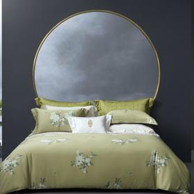 惠谊经典-贡缎印花-四件套-满庭花影220*240cm