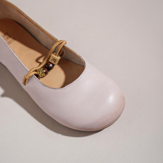 【牛皮革】西村名物2026年春季新款舒适平底软底软面浅口单鞋玛丽珍鞋X26AE16731 商品图7