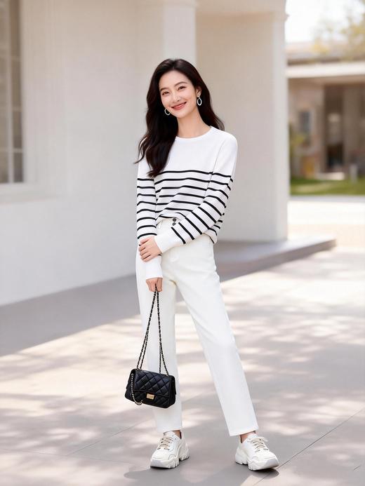 现货 臣禾	【白牛仔烟管裤】梨形身材BI备休闲裤老爹裤	9261060275 商品图1