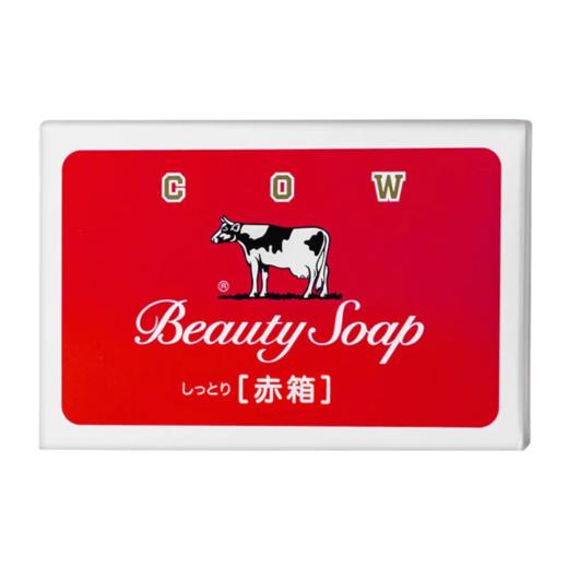 日本原装进口牛乳石硷玫瑰味美肤香皂（红盒）90g 商品图1