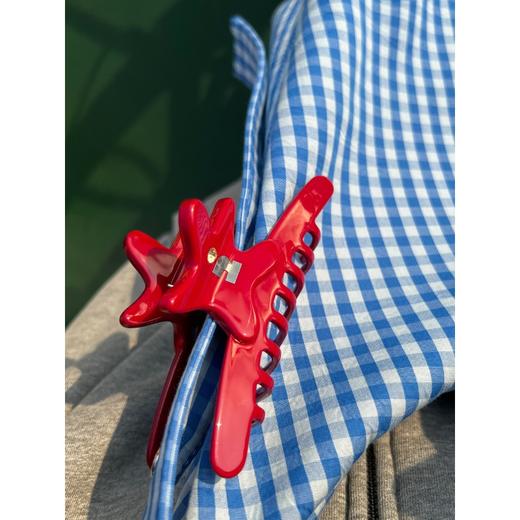 Tagi 塔皮星钻石鲨鱼夹 醋酸钻石镶嵌无痕抓夹可爱鲨鱼夹发抓 商品图2