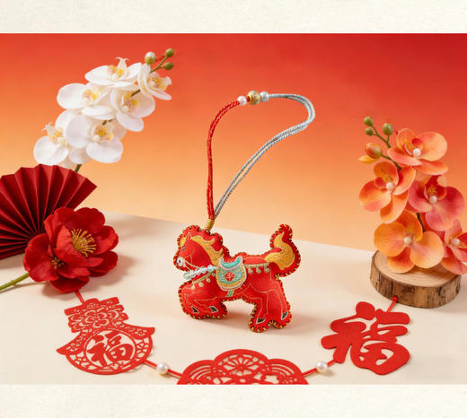 香包系列：TT149°马上有福香囊 商品图1