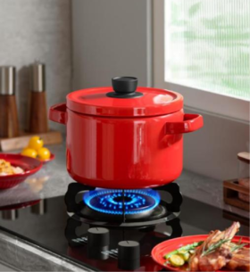 德世朗DFS-T941A-RD 珐琅多用高汤锅