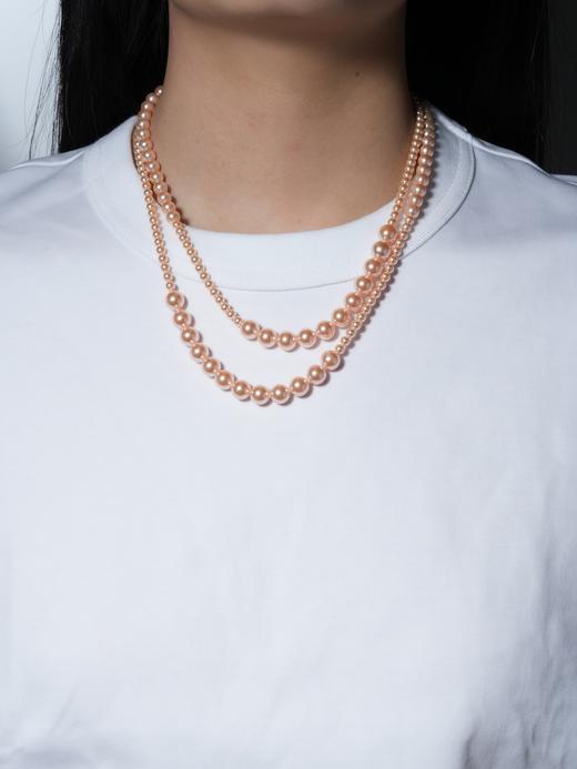 订购6周到｜Naoko Ogawa-Imperfect-独家款 不间断 珍珠 项链（格拉斯晨雾玫瑰）［日本设计师］ 商品图1