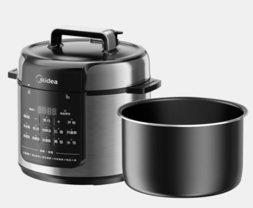 美的（510841）电压力锅 MY-E6126 YLE6126 1000W 商品图2