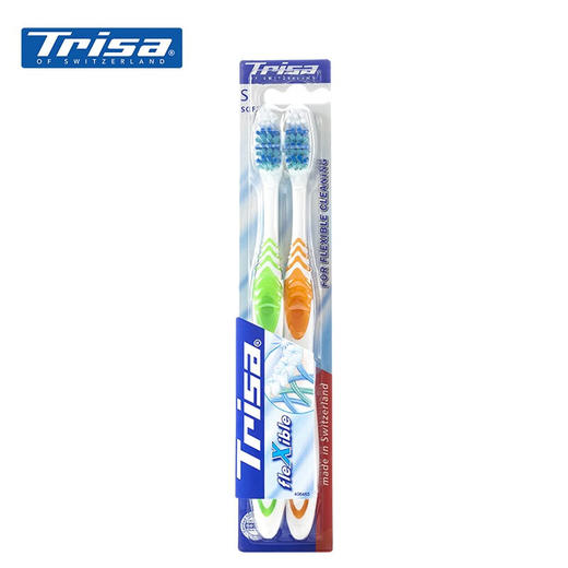 瑞士Trisa盈动健齿牙刷两支装-软毛 商品图2