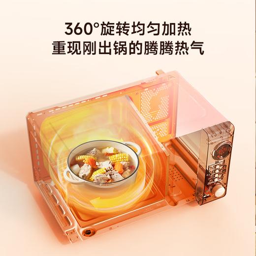 倾厨20L日式复古微波炉 商品图2