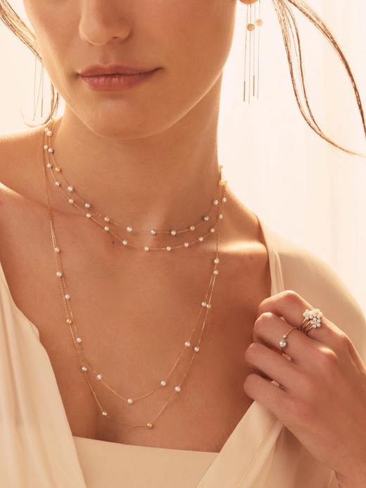 订购10周到｜Mizuki-Sea of Beauty-美丽之海 白色 Akoya珍珠 长款 项链［美国设计师］ 商品图2