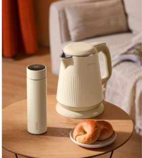 德世朗DDQ-SH219电热水壶-保温杯套装