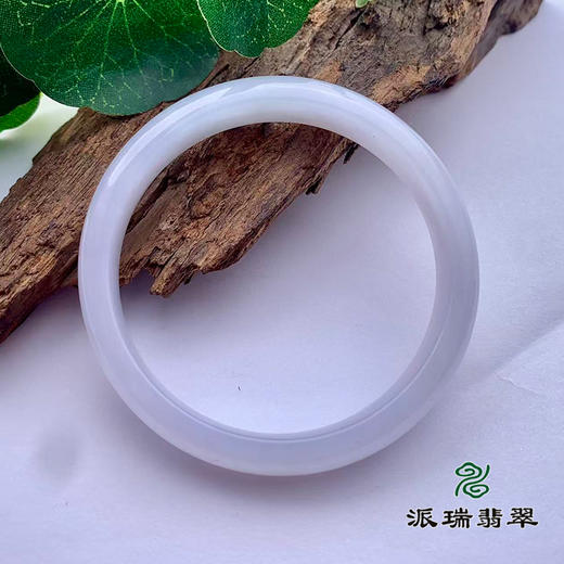 派瑞翡翠 翡翠手镯 糯种 紫色 商品图1