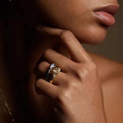 订购12周到｜Kasun-Together-携手 银色 戒指［英国设计师］ 商品图2