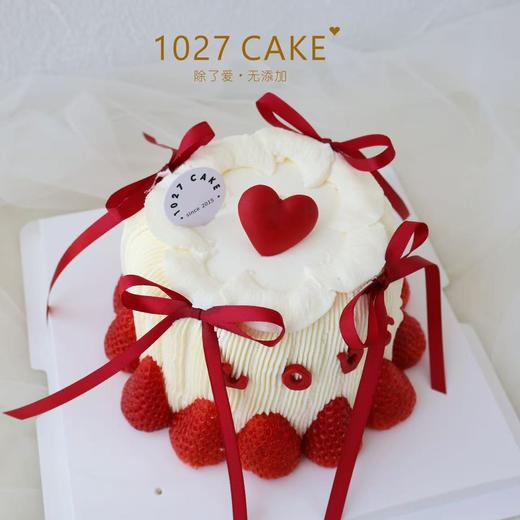 1027CAKE | 草莓 蝴蝶结 复古 简洁款 商品图1