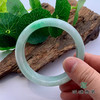 派瑞翡翠 翡翠手镯 糯种 绿色 飘花 商品缩略图3