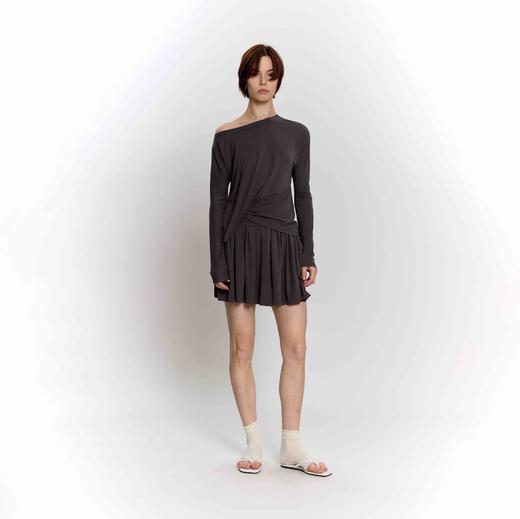 不对称长袖T 商品图0