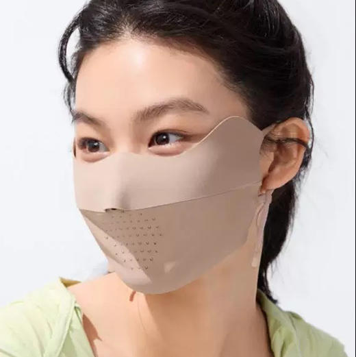 26SS-蕉下轻薄无痕护眼角防晒口罩AL203 乌杏棕 商品图0