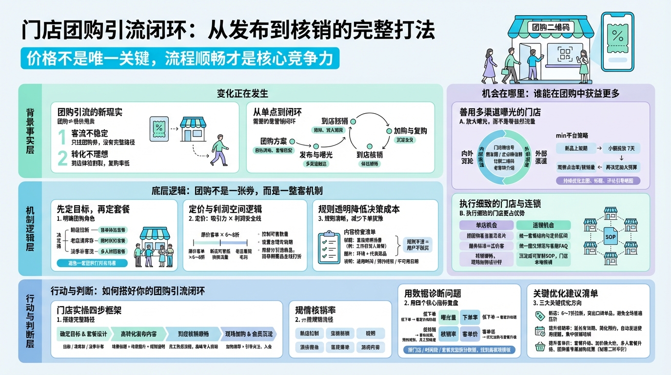 如何设计适合门店的团购方案？