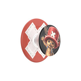 【奇航之心】蓝鼻子的万能药·MagSafe圆啪嗒 泡泡骚 x ONE PIECE MAGSAFE磁吸手机气囊支架 Round圆啪嗒系列 红色 乔巴