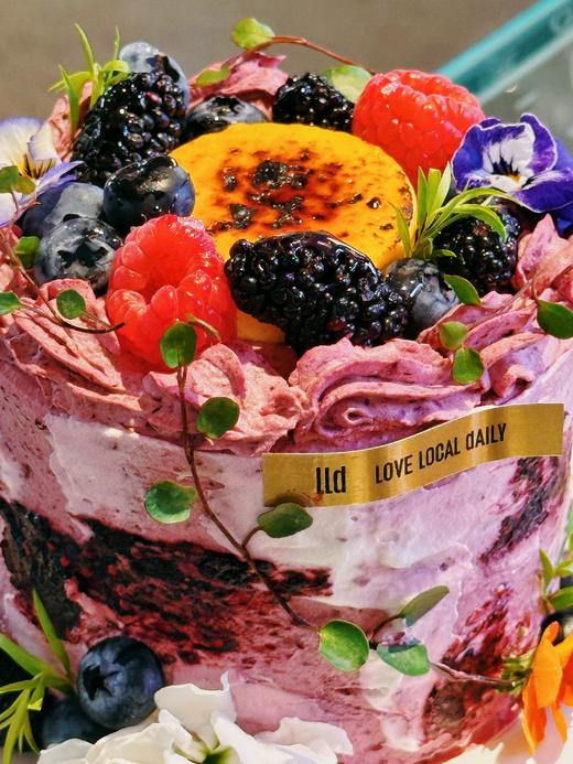 【春季限定花青素大满贯】桑葚烤布蕾·奶油蛋糕 商品图1