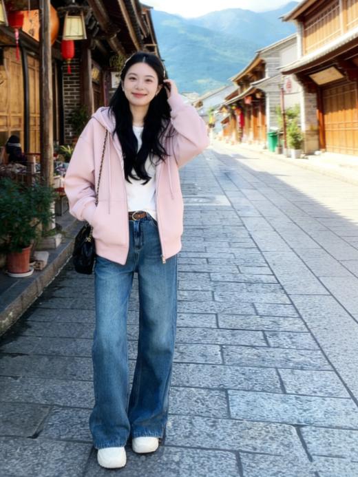 现货 臣禾	【三好卫衣】连帽休闲拉链外套	9261010275 商品图9