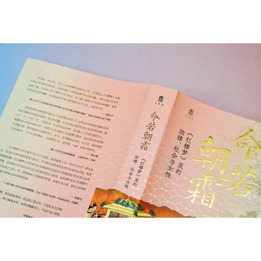 柯岚签名本钤印本（亲签）命若朝霜：《红楼梦》里的法律、社会与女性 红楼梦 清代法 清代女  广西师范大学出版社 商品图3