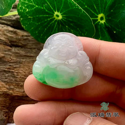 派瑞翡翠 翡翠佛 糯种 飘翠 商品图1