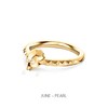 订购12周到｜Kasun-Ever After Birth-珍珠 金色 戒指［英国设计师］ 商品缩略图0