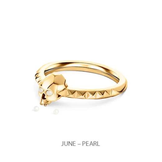 订购12周到｜Kasun-Ever After Birth-珍珠 金色 戒指［英国设计师］ 商品图0