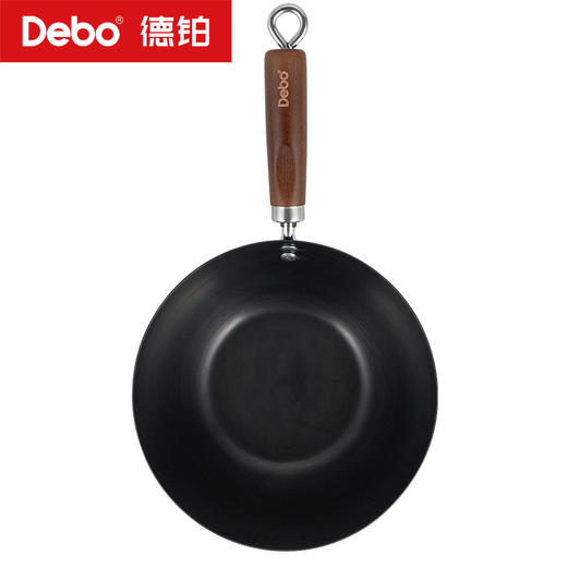 Debo德铂-欧岱拉炒锅 室氮防锈铁锅 商品图9