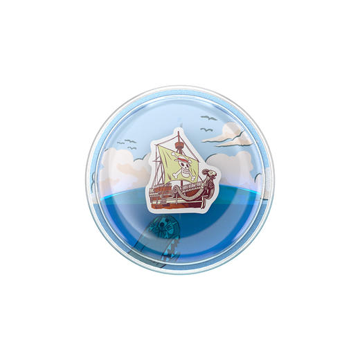 【奇航之心】梅利之魂 泡泡骚 x ONE PIECE POPGRIP泡泡骚手机粘贴式气囊支架 Tidepool流沙系列 蓝色 商品图2