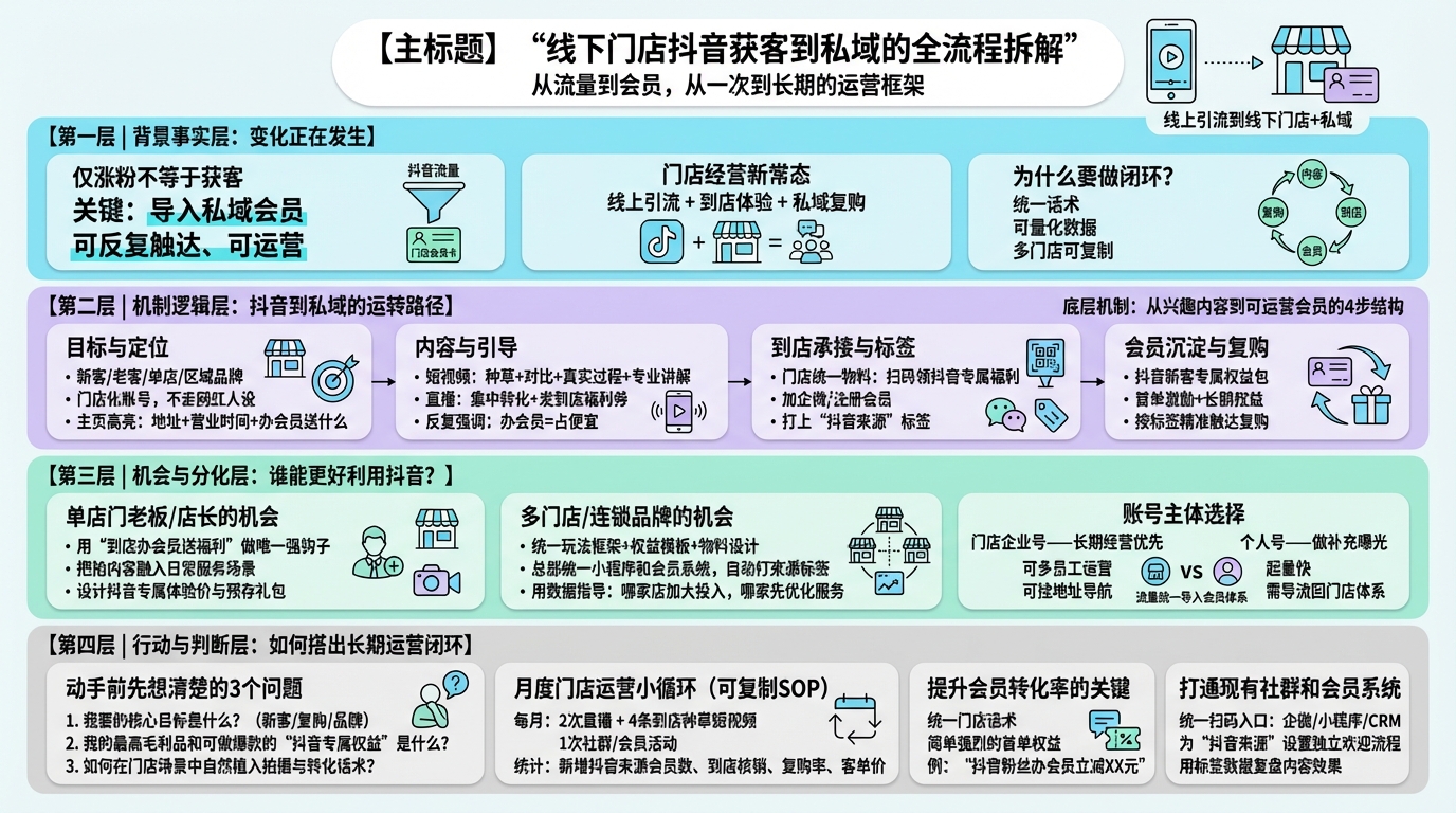 一、门店做抖音获客前，要先想清楚什么？