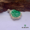 派瑞翡翠 翡翠佛 糯种 绿色 商品缩略图3