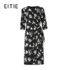 EITIE爱特爱气质优雅法式印花收腰显瘦连衣裙2026夏季新款8607315 商品缩略图1